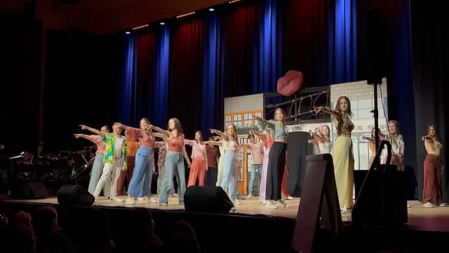 Das Vocalensemble VocaloGRAFic performten unter anderem Songs von ABBA, The Beatles, Anastasia und Pet Shop Boys  | Foto: Lisa Stöckl 