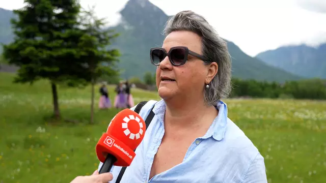 Barbara Gindl, Fotografin der Austrian Presse Agentur. | Foto: Stefan Schubert