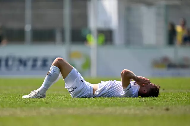 Darf denn das wahr sein? DIe Voitsberger müssen bis zur letzten Runde der Regionalliga Ost zittern. | Foto: GEPA-Pictures