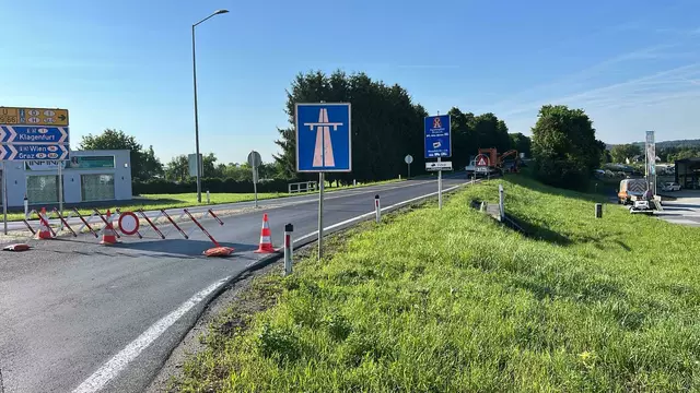 In der kommenden Woche ist die Autobahn zwischen Mooskirchen und Pack abends und nachts gesperrt. | Foto: Asfinag