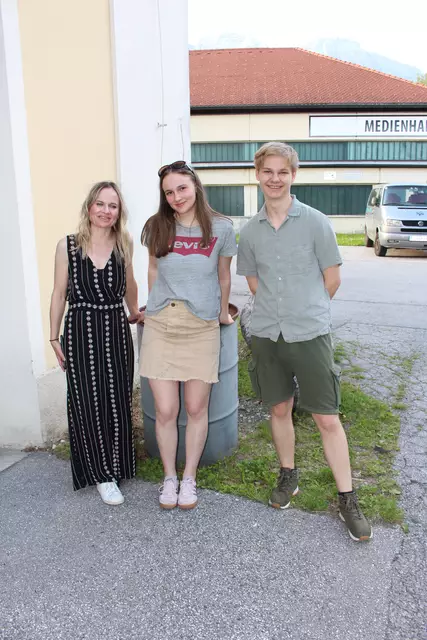 Bettina, Lara und Tobias