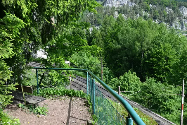 Aussichtsbankerl am Bahnwanderweg