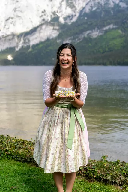 Wer wird die Krone der Königin am 29. Mai wohl erhalten? - Im Bild: Magdalena Egger aus Bad Mitterndorf (Steiermark) | Foto: Jakob Grill / Narzissenfestverein