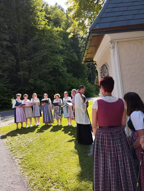 Andacht bei der Auerkapelle | Foto: Veronika Frank