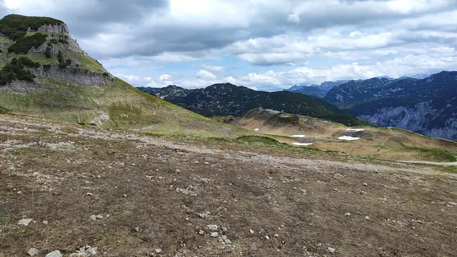 Dunkle Wolken ziehen auf, aber das Wetter hält... | Foto: I.Wozonig 