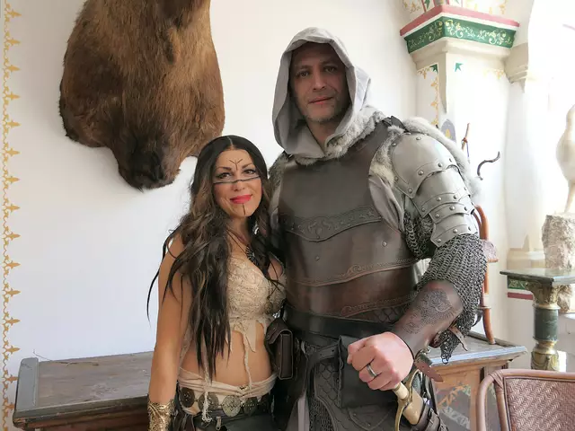 Marcus und Marina  beim großen Mittelalterfest | Foto: Gerlinde Siebenhandl