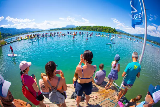 Das viertägige THE LAKE ROCKS SUP Festival war auch 2025 ein voller Erfolg. | Foto: AndyKlotzFotografie