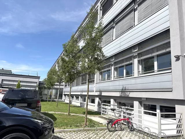 Entlang der Gebäudefront wurden in St. Veit an der Fachberufsschule Bäume zur Gebäudekühlung gepflanzt. | Foto: MeinBezirk