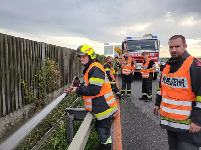Die Feuerwehren rückten aus, um den Brand zu löschen. | Foto: FF Grafenwörth/Ploiner