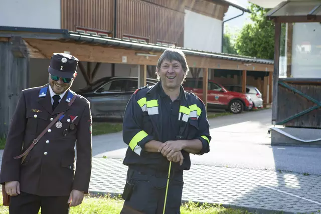 Die Einsatzorganisationen sorgen im Hintergrund für einen reibungslosen Ablauf.