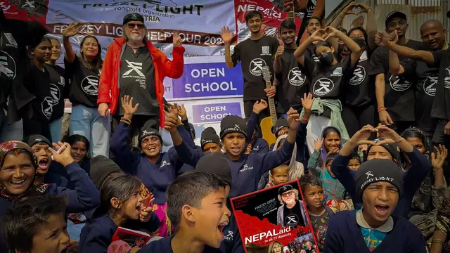 In der Frizzey Light Open School erhalten Slum-Kinder kostenlosen Unterricht, ihre einzige Chance auf Bildung. | Foto: Frizzey Light