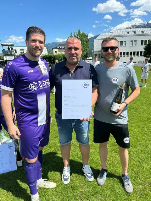 Marcel Fiechtner mit Ali Güzel und Martin Gross | Foto: IAC