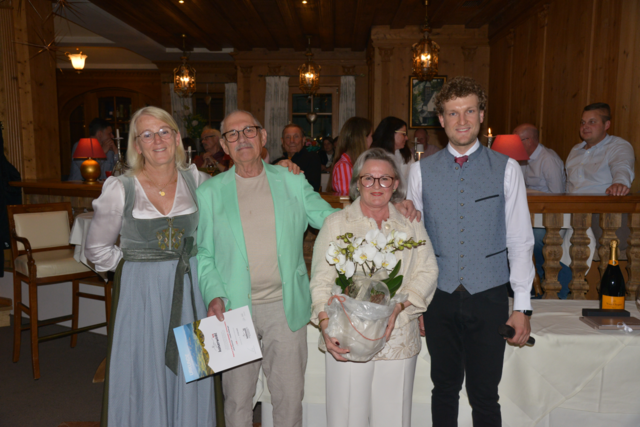 Rosi Achhorner, Stephan und Brigitte Schwager, Christian Achhorner (v. li.). | Foto: Mühlberger