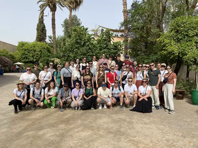 Die Landjugend Salzburg vor der eindrucksvollen Kulisse des Bahia-Palastes – ein Highlight der kulturellen Entdeckungsreise durch Marrakech. | Foto: Landjugend Salzburg