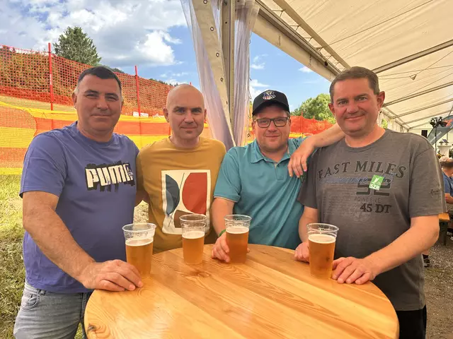Roland Hatvan, Roman Weber und Andreas Fleck  | Foto: Lisa Stöckl