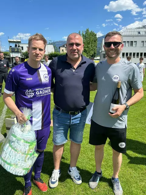 David Oberortner mit Ali Güzel und Martin Gross | Foto: IAC