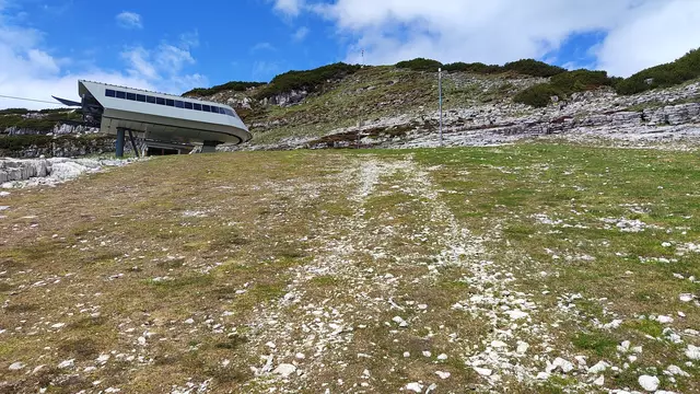 Bald ist die Bergstation erreicht... | Foto: I.Wozonig 