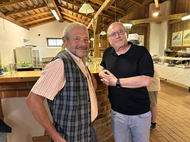 Wilfried Grabenhofer und Hans Hagenauer  | Foto: Lisa Stöckl 