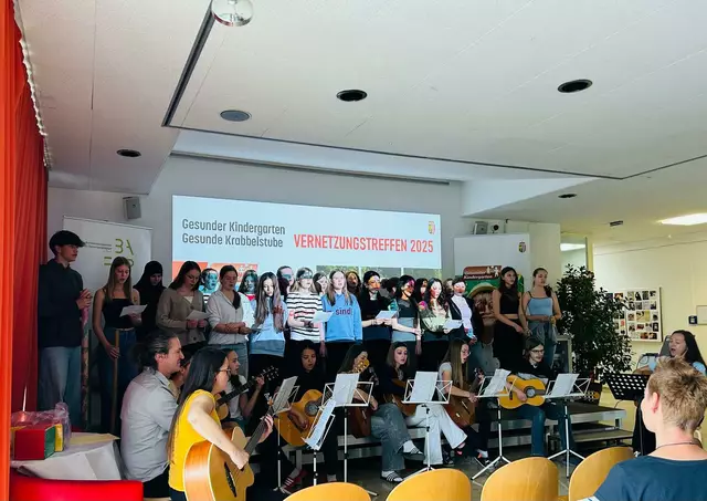 Das diesjährige Vernetzungstreffen der Gesunden Kindergärten und Gesunden Krabbelstuben aus dem Bezirk Steyr-Land und Steyr fand in den Räumlichkeiten der BAfEP Steyr statt.  | Foto: Team der BAfEP Steyr