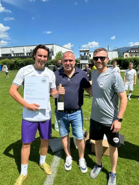 Lukas Hagleitner mit Ali Güzel und Martin Gross | Foto: IAC