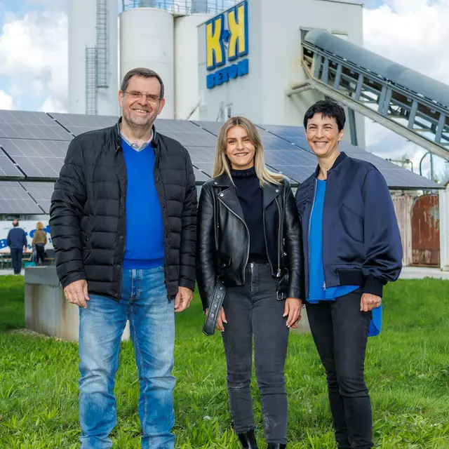 Familie Kovanda: Leopold Kovanda, Eva Kovanda jun., Eva Kovanda. | Foto: KOVANDA/Martin Hron