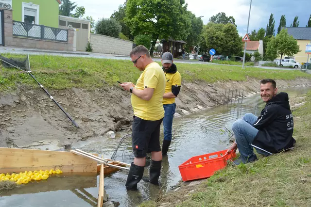 In der dritten und letzten Runde, musste der Schiedsrichter mittels Videoanalyse den Erstplatzierten ermitteln. | Foto: Jennifer Flechl