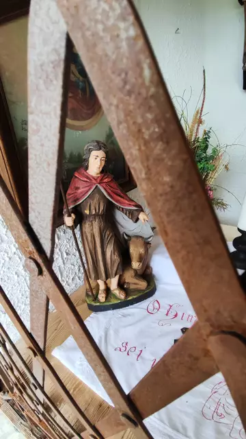 Der hl. Wendelin ist der Schutzpatron der Hirten und Rinder... | Foto: I.Wozonig