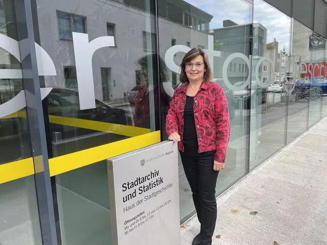 Das Haus der Stadtgeschichte in der Glockengasse beherbergt das Stadtarchiv und die Statistik. | Foto: Lisa Gold