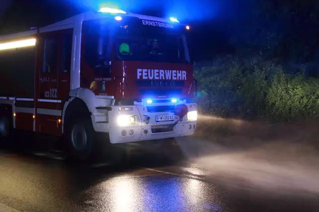 Am Abend des 2. Juni wurden die Feuerwehren Klement und Ernstbrunn zu einem Unwettereinsatz alarmiert. | Foto: DOKU-NÖ