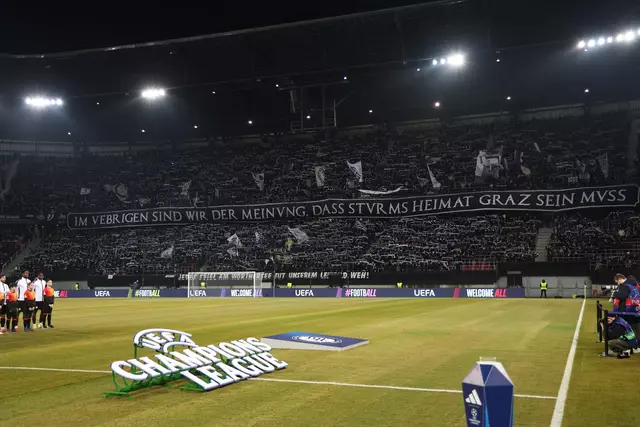 Dass Sturm aufgrund der Grazer Stadionsituation seine Champions-League-Heimspiele in Klagenfurt austragen musste, sorgte für Unmut in der schwarzen Fanszene. | Foto: GEPA