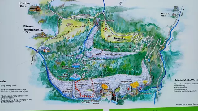 Der Postalmklammklettersteig erfreut sich großer Beliebtheit... | Foto: I.Wozonig 