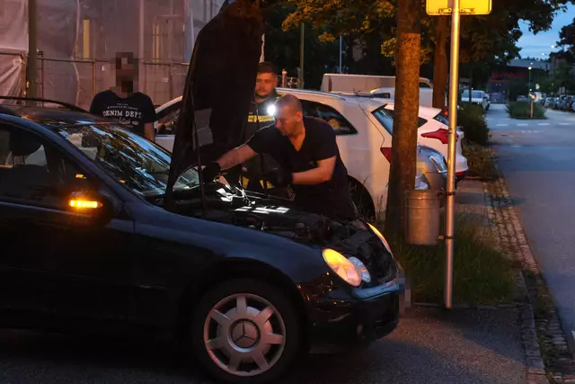 Für einen Schrecken beim Lenker eines Mercedes dürfte eine Schlange in Wels-Neustadt gesorgt haben, die sich während der Fahrt bemerkbar machte. | Foto: laumat.at