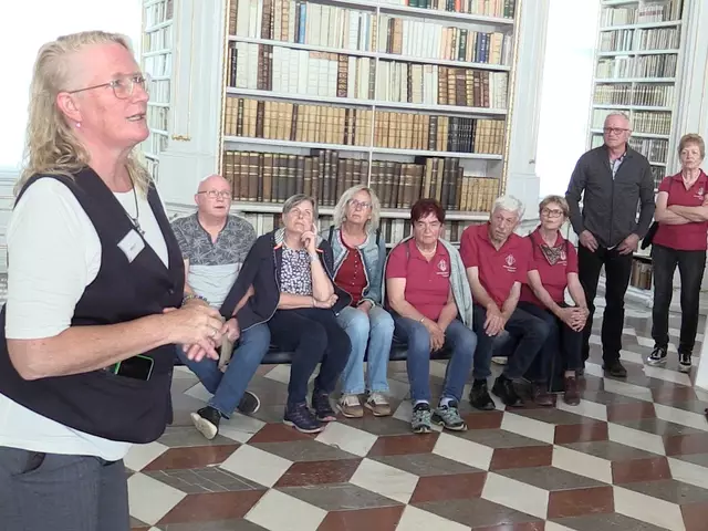Interessante Führung durch die Bibliothek | Foto: MGV Mooskirchen