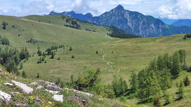 Ganz schön hoch oben sind wir schon... | Foto: I.Wozonig