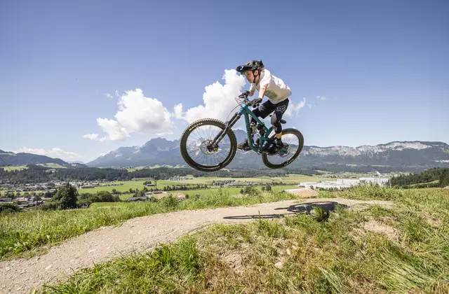 Sport &amp; Spaß auf den Oberndorfer Trails. | Foto: Mirja Geh