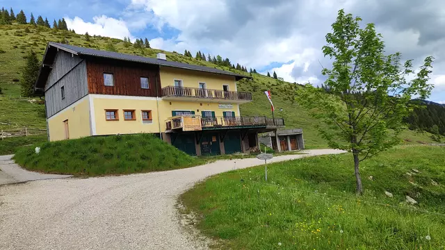 Das Gasthaus auf der Thoralm... | Foto: I.Wozonig 