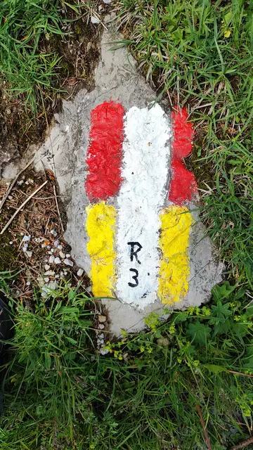 Die nette Markierung gefällt uns... | Foto: I.Wozonig 