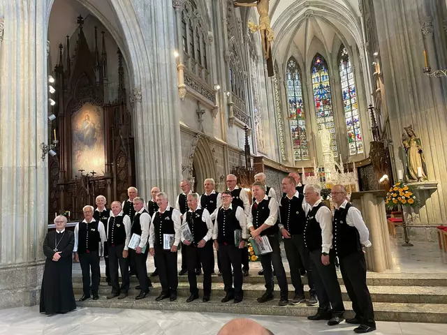 MGV vor dem Altar | Foto: MGV Mooskirchen