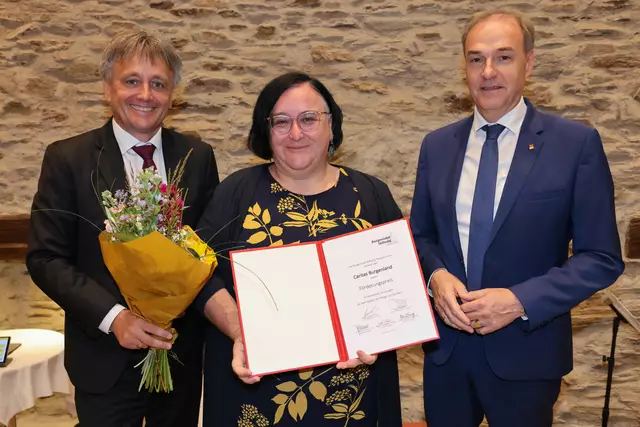 Ehrung Caritas Burgenland | Foto: Burgenland Stiftung Theodor Kery