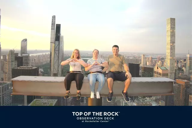 Hoch über dem Rockefeller Center in New York | Foto: Seiter