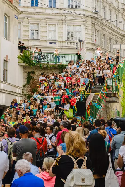 Das beliebte Stiegenfest ist mit ihrem Motto „Mit Swift &amp; Lift“ angelehnt an die Ereignisse aus dem letzten Sommer. | Foto: GB*