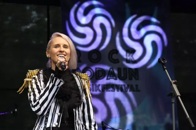 A True Love Story bei Rock Rodaun 2023 mit Frontfrau Susi Kra. | Foto: Kulturverein Rodaun Aktiv