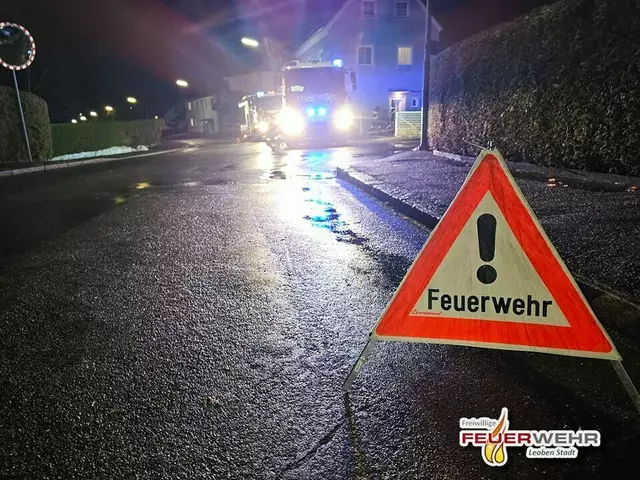 Die Feuerwehren waren bei einem Brand am Dienstagabend im Einsatz (Symbolfoto). | Foto: FF Leoben Stadt