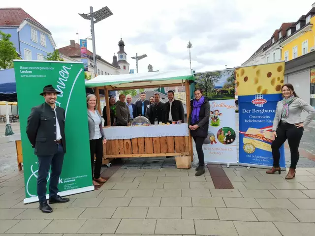 Zum Weltmilchtag informierte die Landwirtschaftskammer Leoben über die aktuelle Lage der regionalen Milcherzeuger und die Anliegen der Leobener Milchbäuerinnen und Milchbauern.  | Foto: LK Leoben