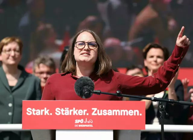 Marina Hanke wird Dritte Vorsitzende des Wiener Gemeinderats. (Archiv) | Foto: FLORIAN WIESER / APA / picturedesk.com