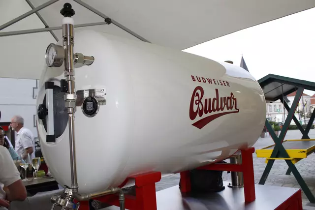 Budweiser Bier vom Fass für die Gäste
 | Foto: Walter Kellner