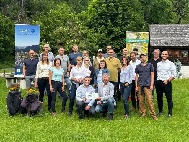 Worklifehub-Wander-Workshop im Nationalpark oö. Kalkalpen. | Foto: Manfred Wiesmüller