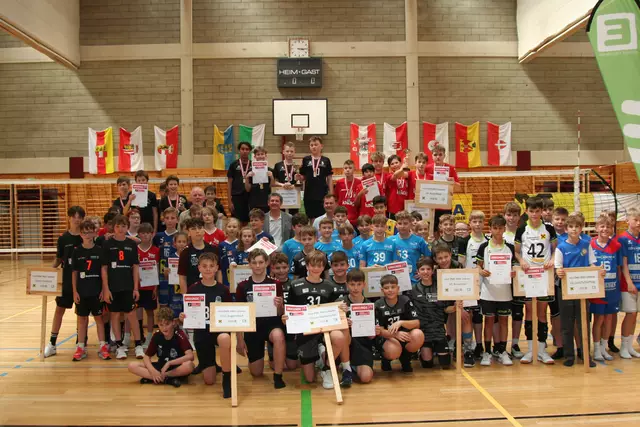 Das waren die besten Nachwuchsspieler der U13M, die bei den Bundesmeisterschaften in Leibnitz am Platz standen. | Foto: Schlatte