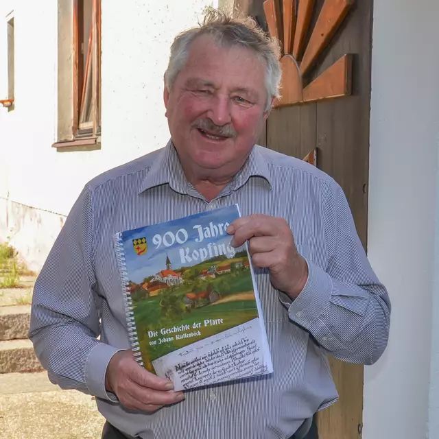Johann Klaffenböck verfasste ein Jubiläumsbuch. | Foto: Kranninger