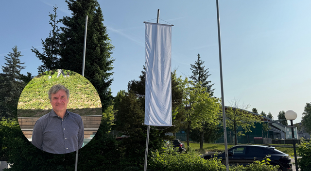 Am St. Veiter Gymnasium wurde die weiße Fahne gehisst - ein Symbol dafür, dass alle Maturanten bestanden haben. | Foto: MeinBezirk / BG/BRG St. Veit
